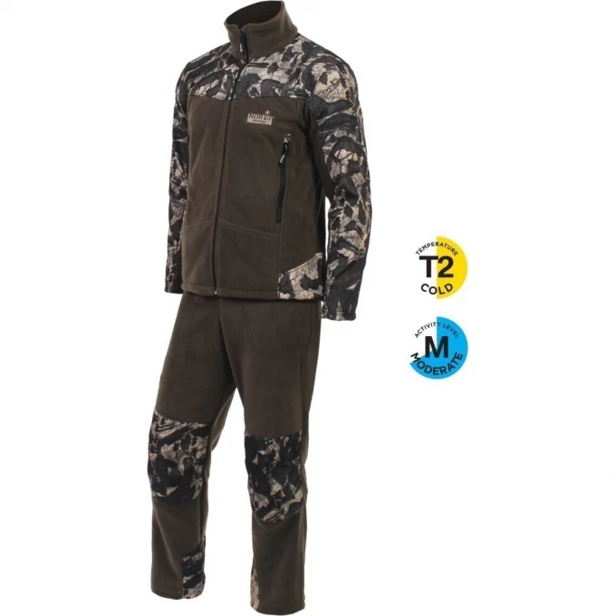 Костюм флисовый NORFIN BERINGS CAMO GREEN 02 Р.m 370002-M Костюм флисовый NORFIN BERINGS CAMO GREEN 02 Р.m 370002-M