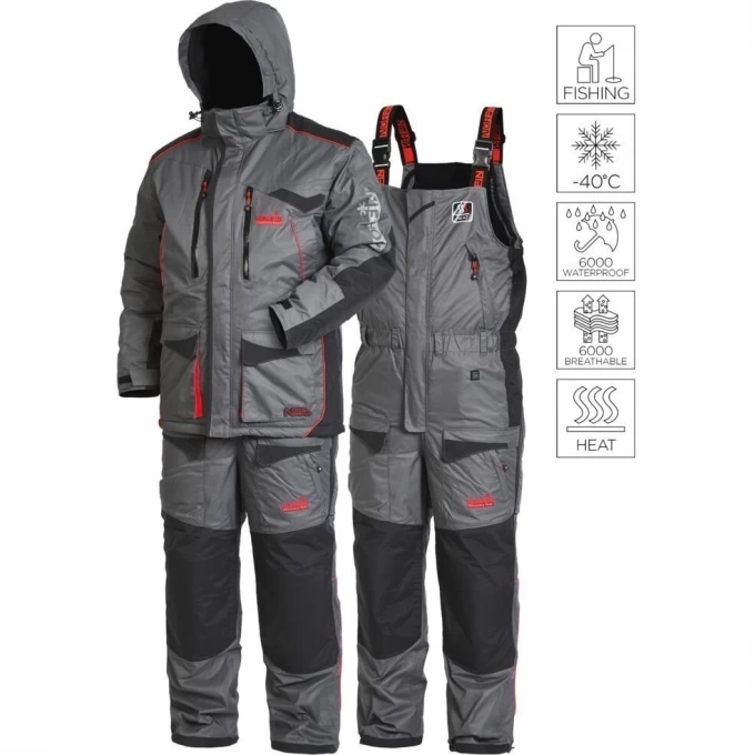 Костюм зимний NORFIN DISCOVERY HEAT 01 Р.xxxxl 455107-XXXXL