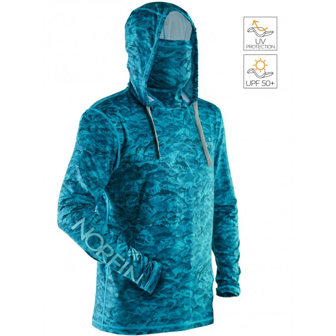 Джемпер NORFIN SUN PRO MARLIN HOODIE GREEN р.L 132203-L