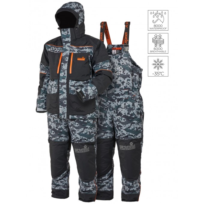 Костюм зимний NORFIN DISCOVERY 3 CAMO 06 р.XXXL 453206-XXXL Костюм зимний NORFIN DISCOVERY 3 CAMO 06 р.XXXL 453206-XXXL