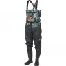 Полукомбинезон забродный NORFIN PILOT CAMO BOOTFOOT р.43-M с сапогами резина 83400-43-M